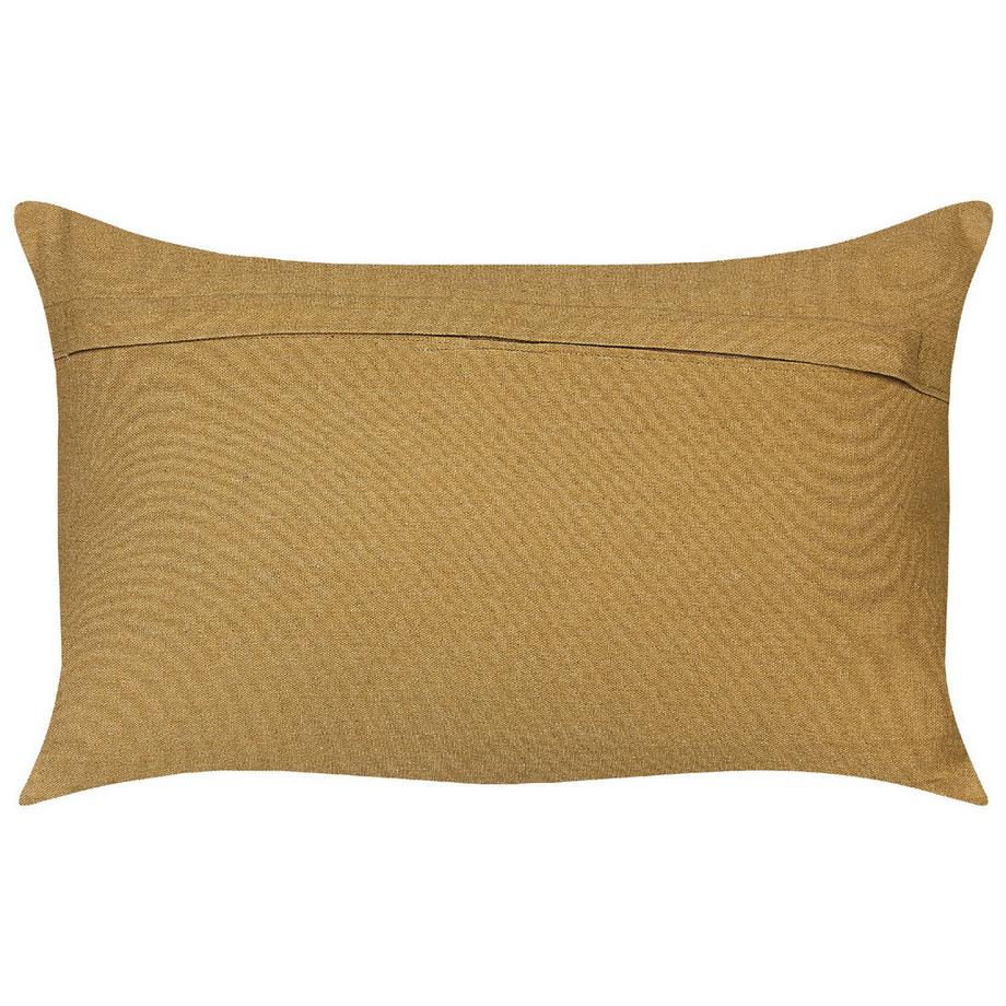 Beliani Lot de 2 coussins décoratifs en Jute Boho BEEL  