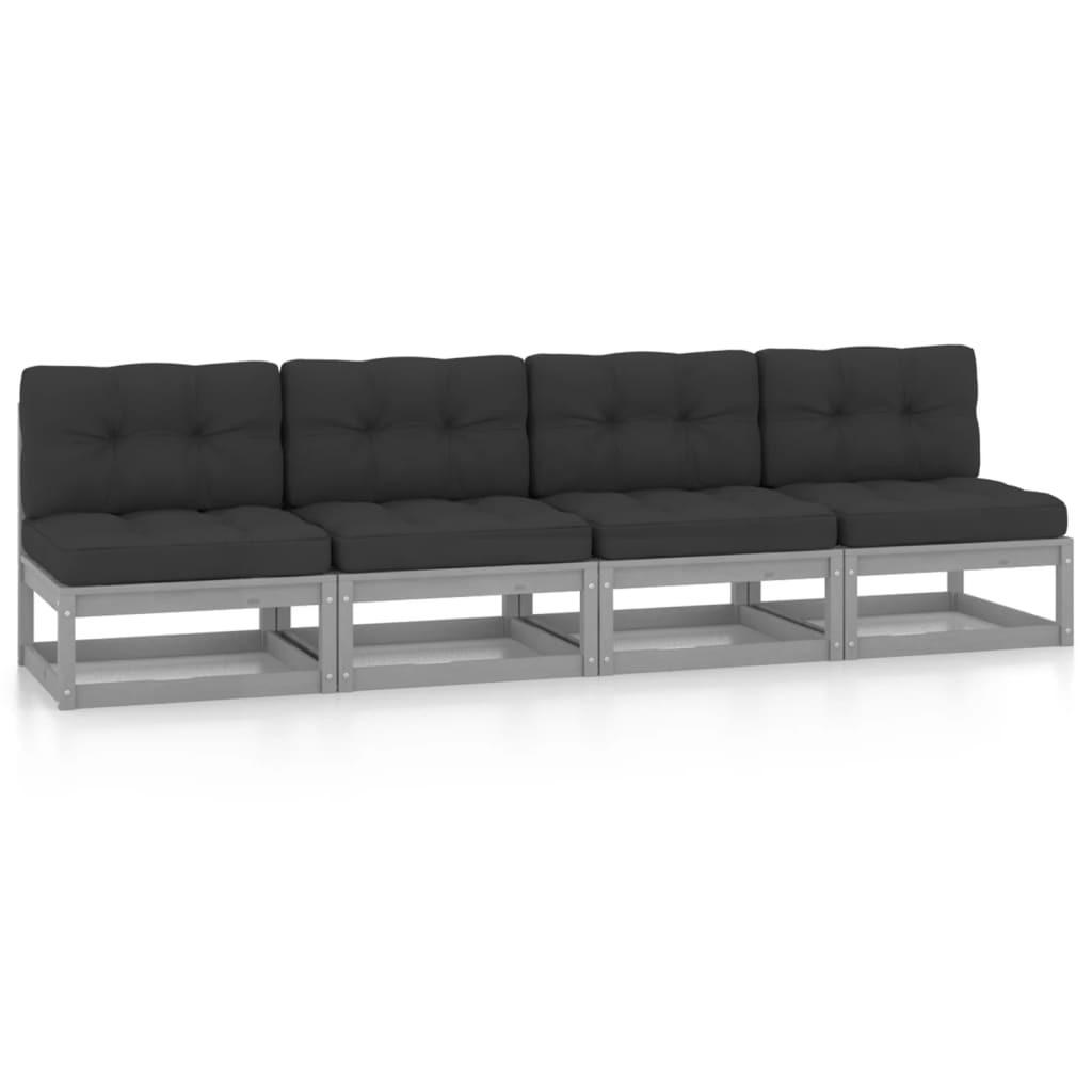 VidaXL Gartensofa kiefernholz  