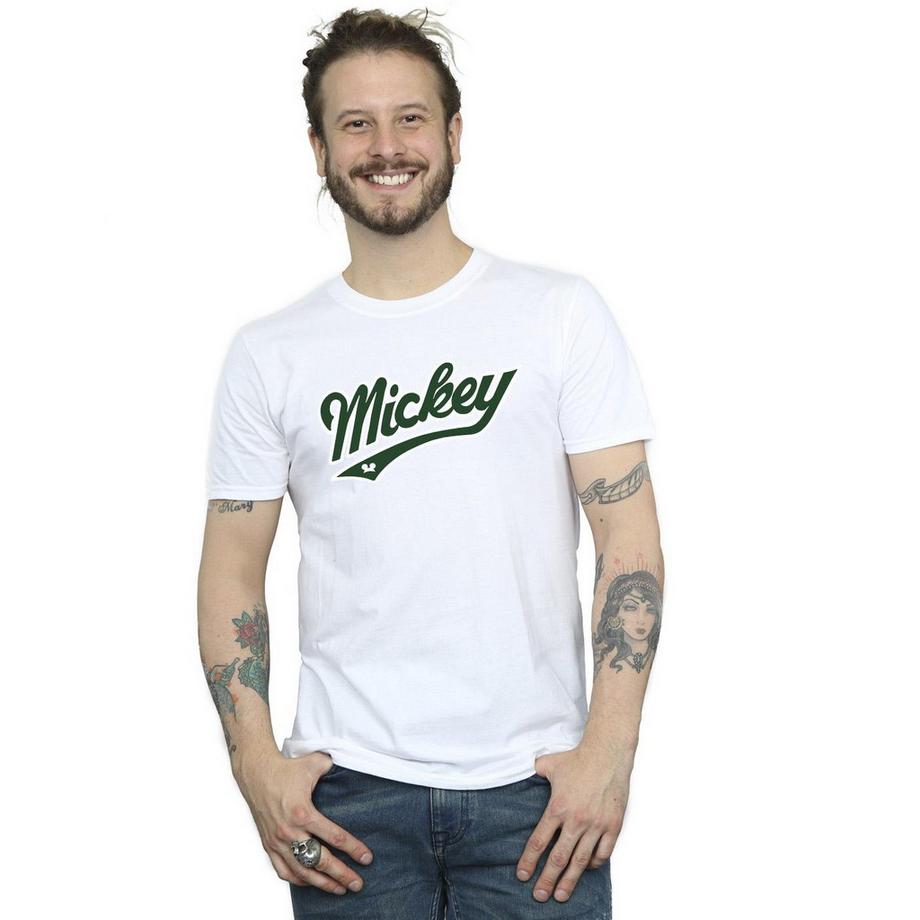 Disney Mickey Mouse Logo T-Shirt Manches Courtes  