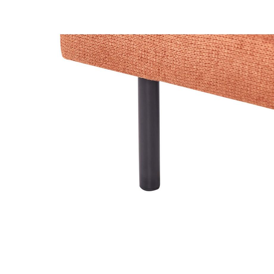 Beliani Ottomane aus Chenillegewebe Modern VINTERBRO  