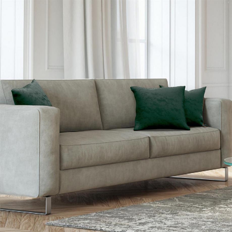 Intirilife 2x Housse de Coussin en Velours  