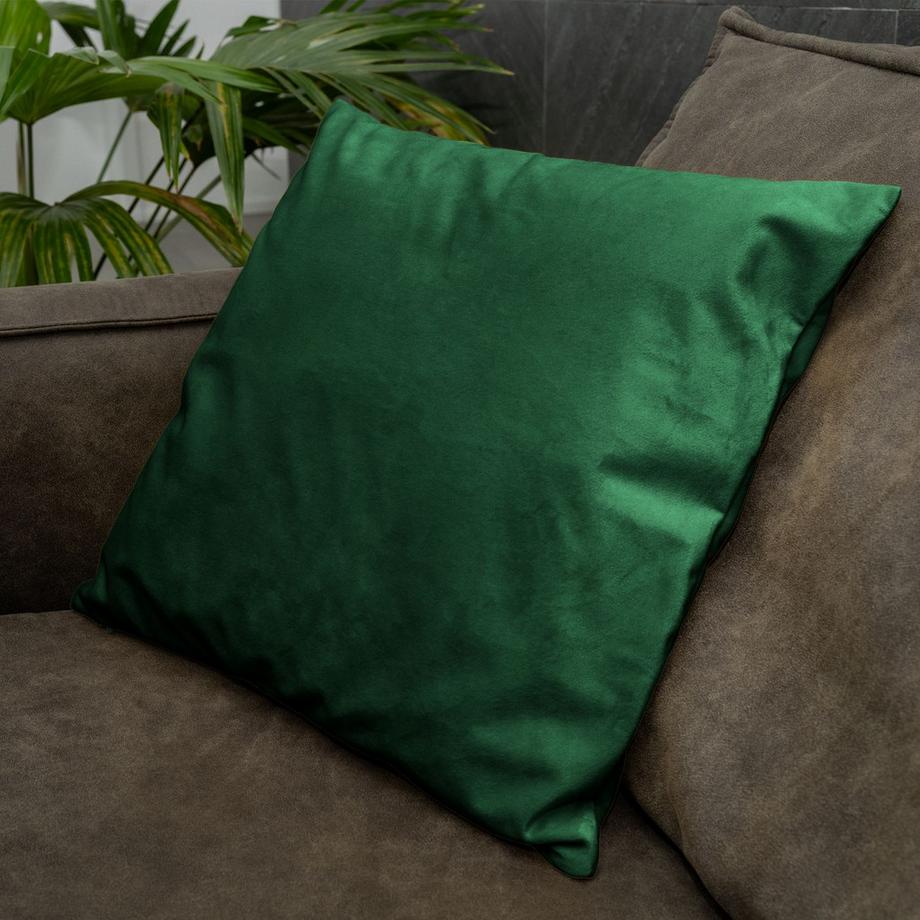 Intirilife 2x Housse de Coussin en Velours  