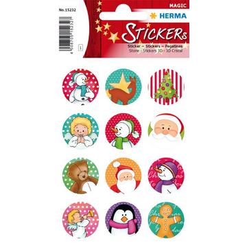 HERMA 15232 sticker decorativi Plastica Multicolore Permanente 12 pz