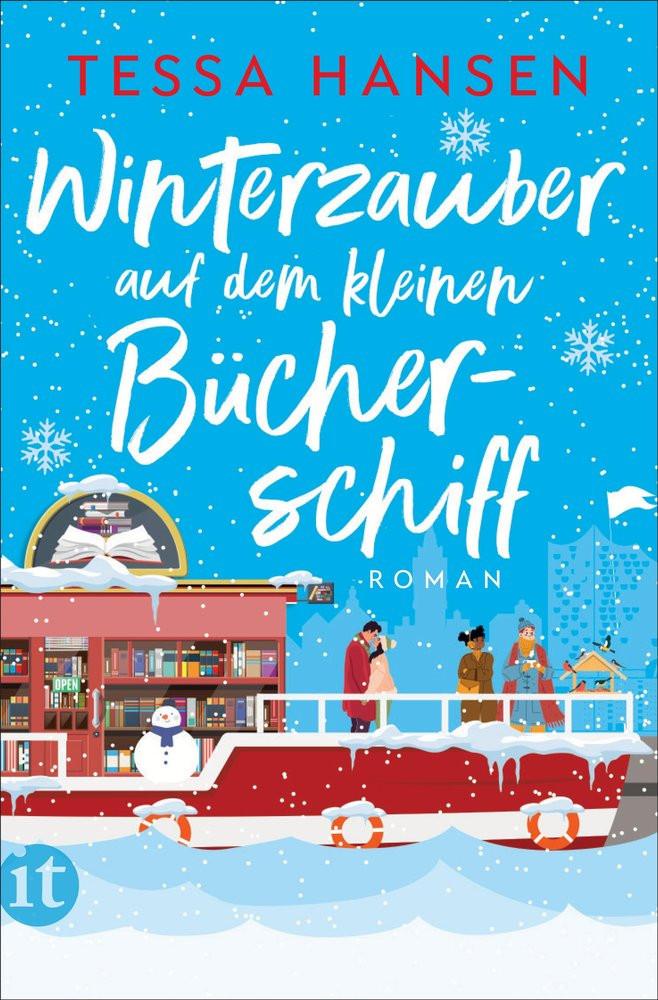 Winterzauber auf dem kleinen Bücherschiff Hansen, Tessa Copertina rigida 