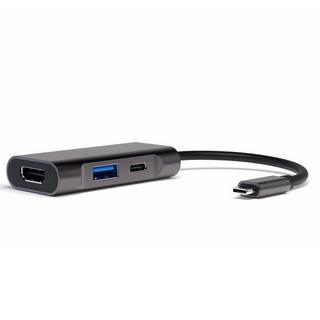 4smarts  Compact Hub für Geräte mit USB-C HDMI 4K, USB-A 3.0 