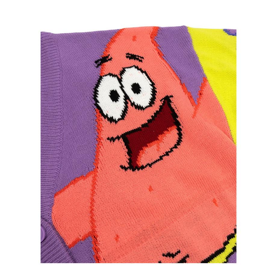 Nickelodeon Cardigan a maglia con grafica Patrick Star  