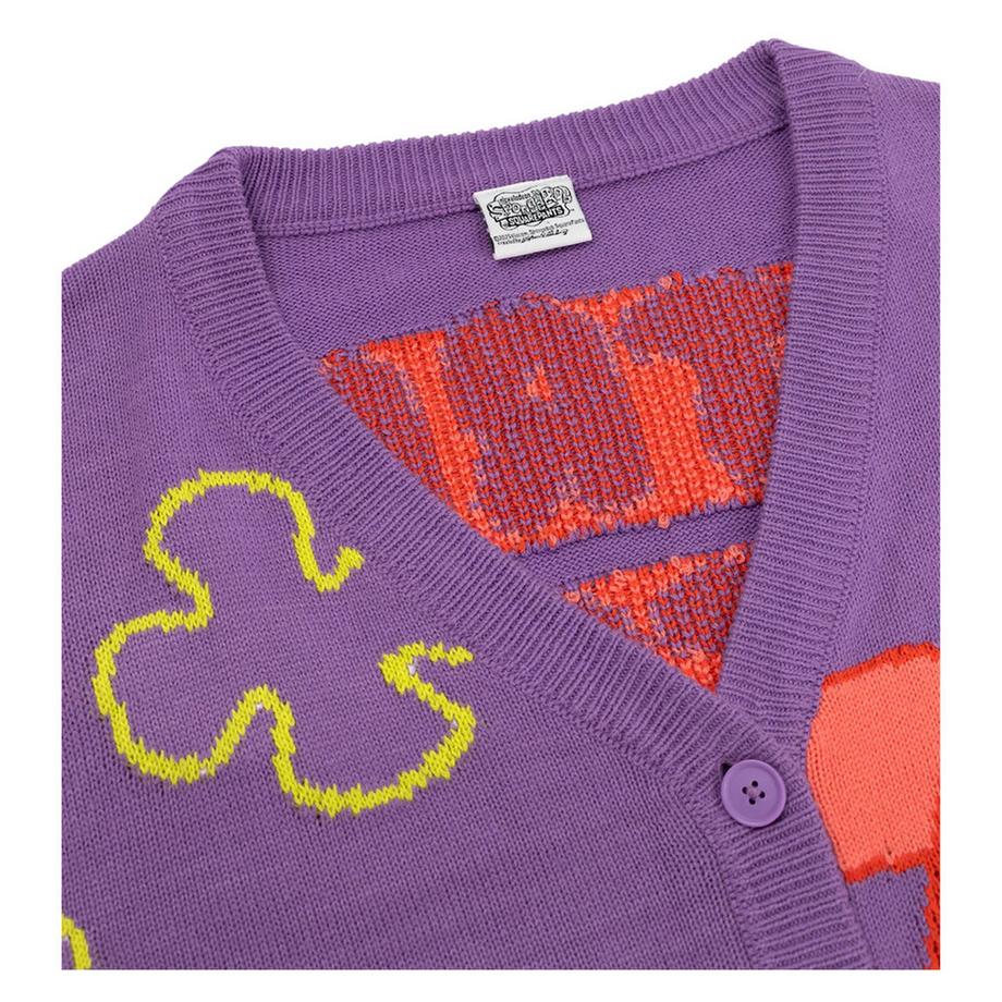 Nickelodeon Cardigan a maglia con grafica Patrick Star  