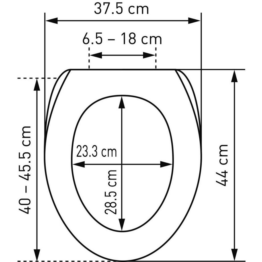 diaqua WC-Sitz Barbana® XI Slow Down  