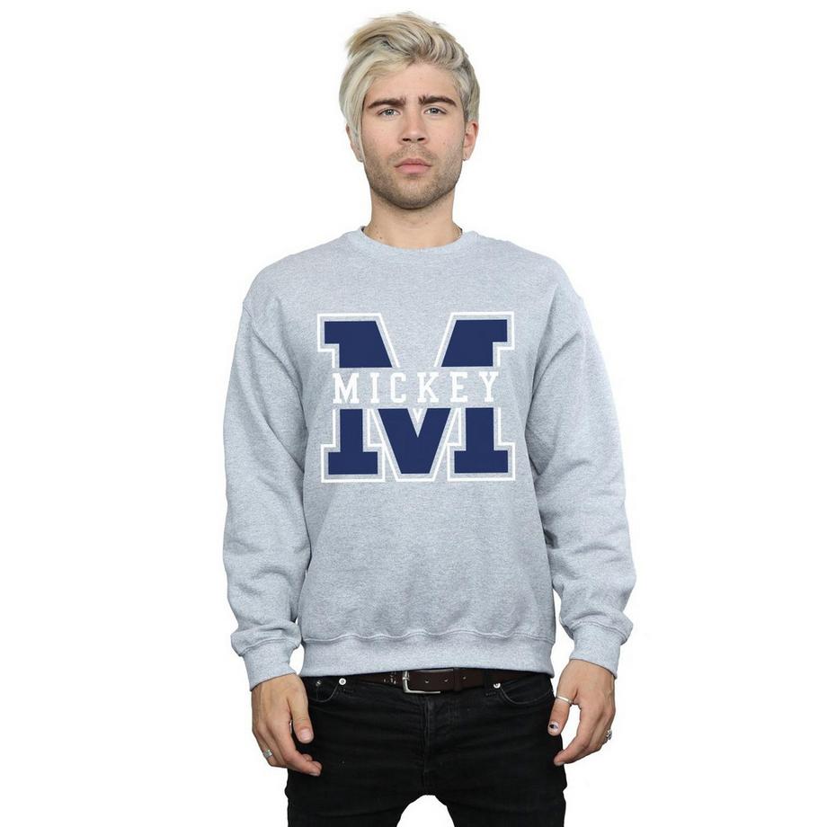 Disney Mickey Mouse College Logo Sweatshirt  