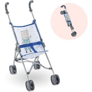 Mon Grand Poupon Puppenbuggy Blau (36-42cm)