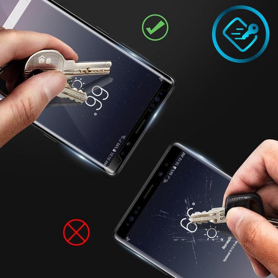 Avizar  Schutzfolie Galaxy Note 9 Schwarz 