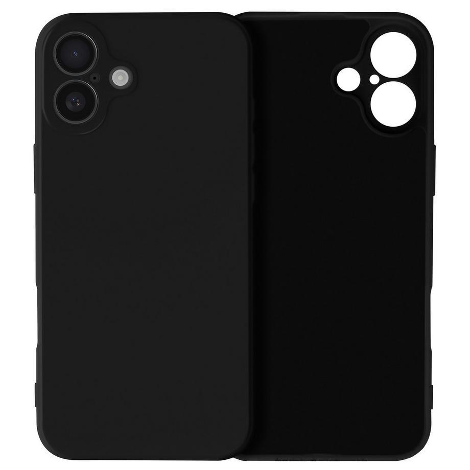 Avizar  Cover opaca iPhone 16 nera 