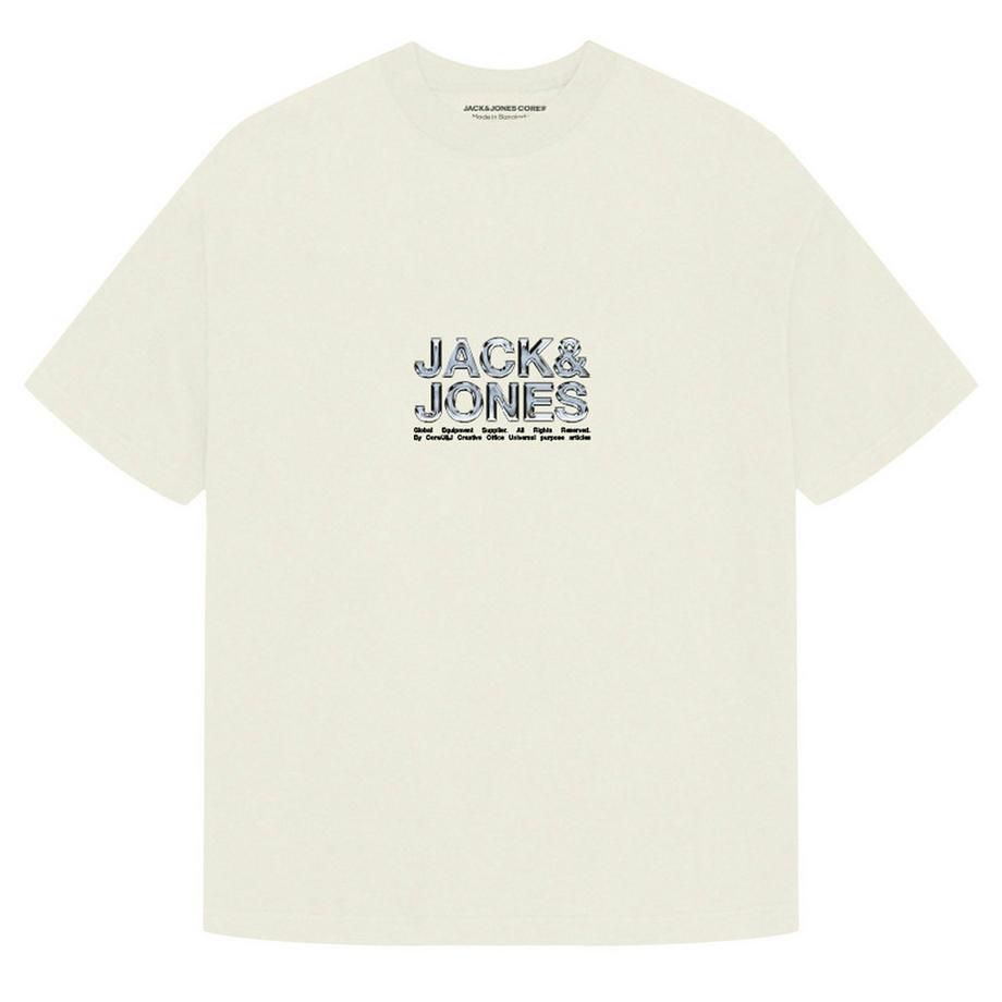 JACK & JONES Dynamic Branding Rundhals T-Shirt 4er Pack  