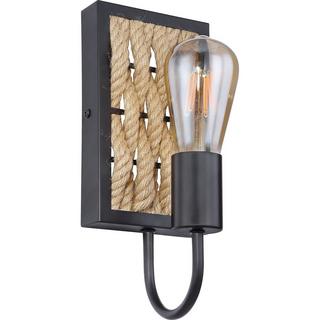 mutoni Wandleuchte Halia Metall Hanf   1xE27  