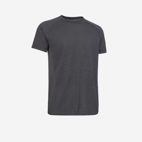 KIMJALY  T-shirt homme manches courtes seamless yoga polyester 