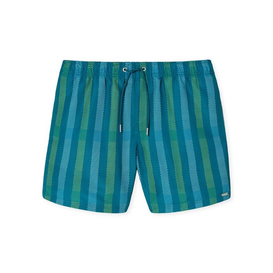 Schiesser Pantaloncini da bagno motivo foglie  