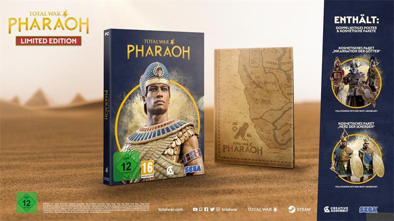 SEGA  Total War: Pharaoh - Limited Edition (Code in a Box) 