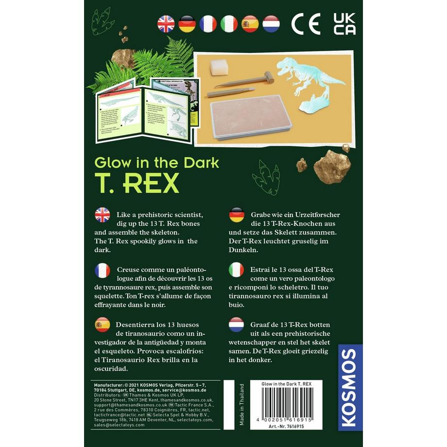 Kosmos  Kosmos Glow in the Dark T-Rex 