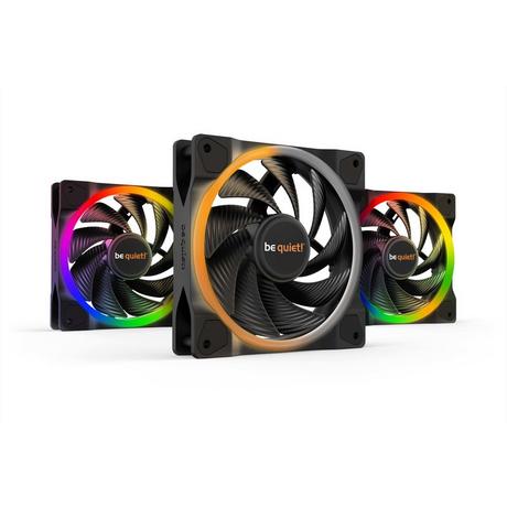 BE QUIET!  ! Light Wings | 120mm PWM Triple Pack high-speed Case per computer Ventilatore 12 cm Nero 3 pz 
