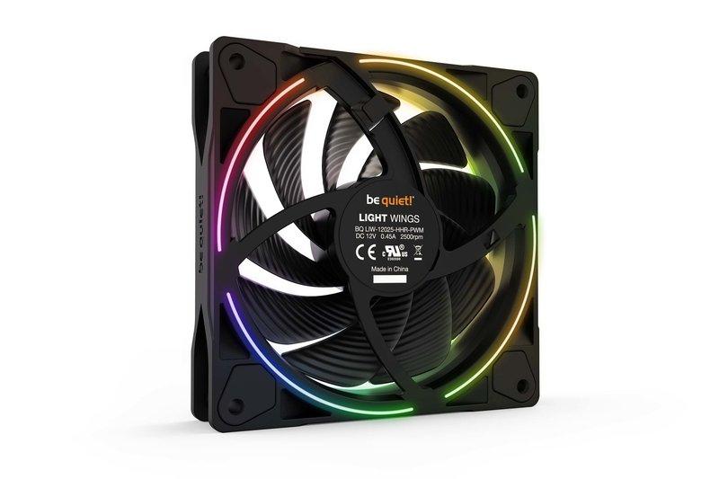 BE QUIET!  ! Light Wings | 120mm PWM Triple Pack high-speed Case per computer Ventilatore 12 cm Nero 3 pz 