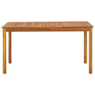 VidaXL Table de jardin bois d'acacia  