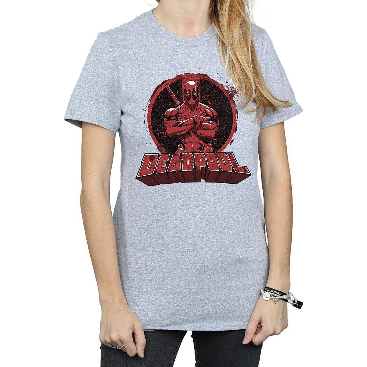 Deadpool  Tshirt ARMS CROSSED 