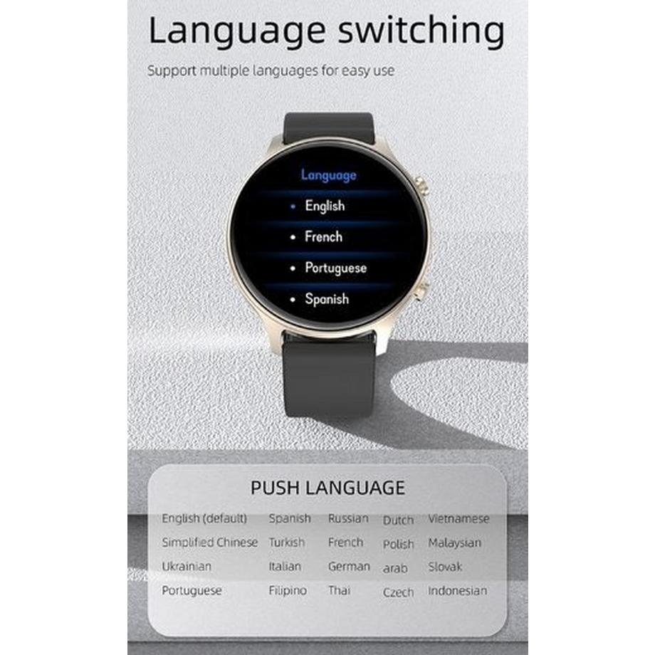 Karen M  DS30 Smartwatch (1.28 Zoll) 