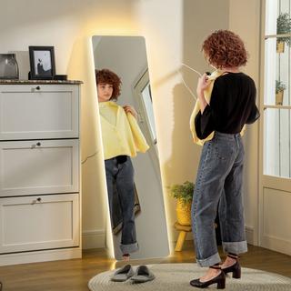HOMCOM Miroir pleine longueur  