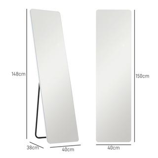 HOMCOM Miroir pleine longueur  