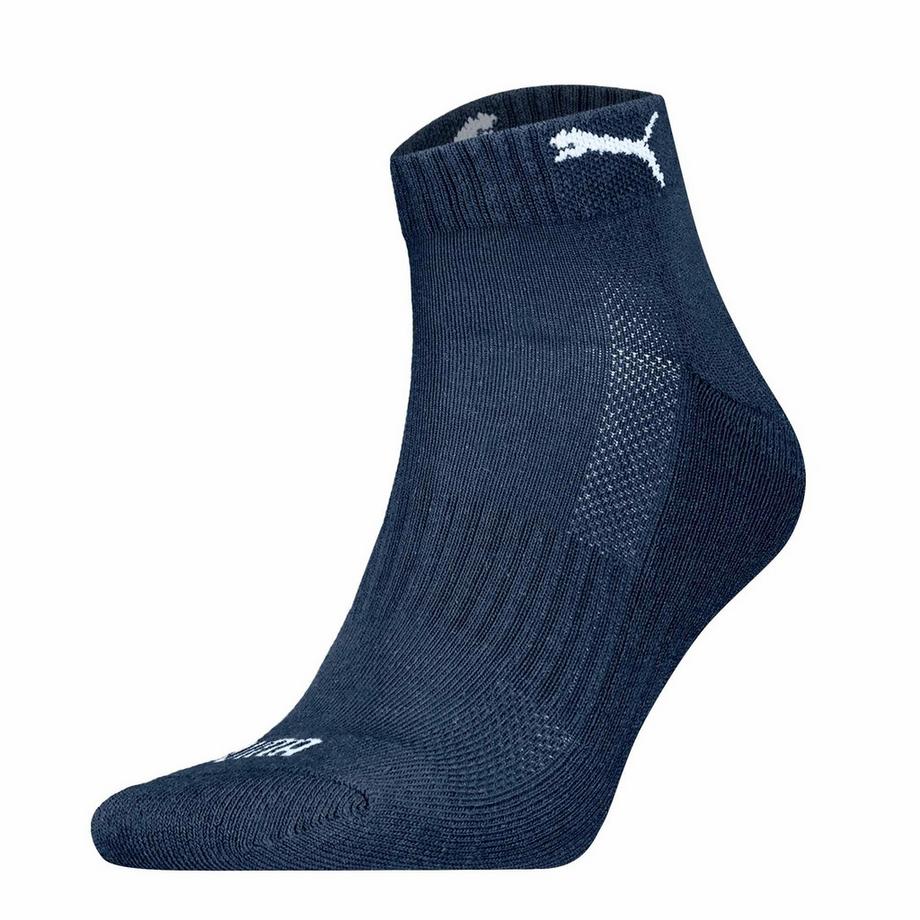 PUMA Chaussettes Stretch Cushioned Quarter Pack de 12  