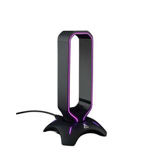 The G-Lab  Support de Casque Gaming The G-Lab Radon RGB Noir 