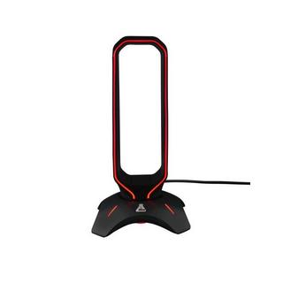 The G-Lab  Support de Casque Gaming The G-Lab Radon RGB Noir 