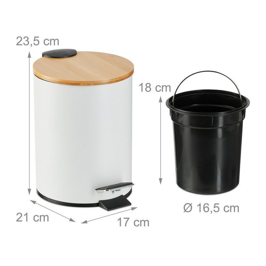 B2X Secchio per cosmetici da 3 litri  