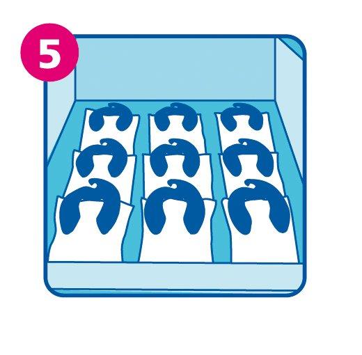 Sockstar Basic Pack 10 Clips 2 Pastellfarben  