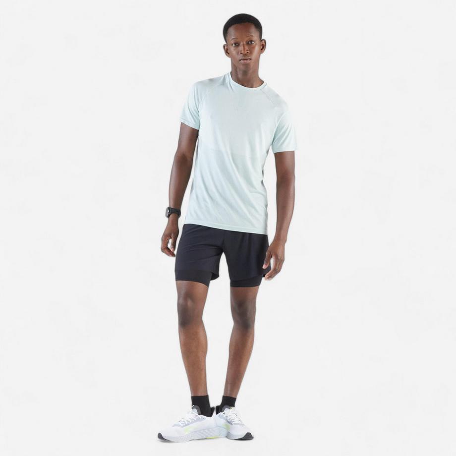 KIPRUN  T-shirt de course homme sans couture 
