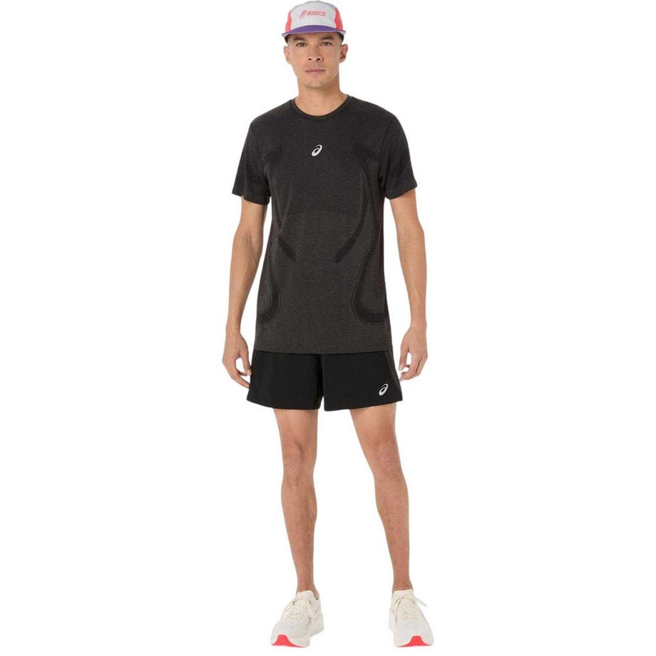 asics Top da Corsa Senza Cuciture Maniche Corte  