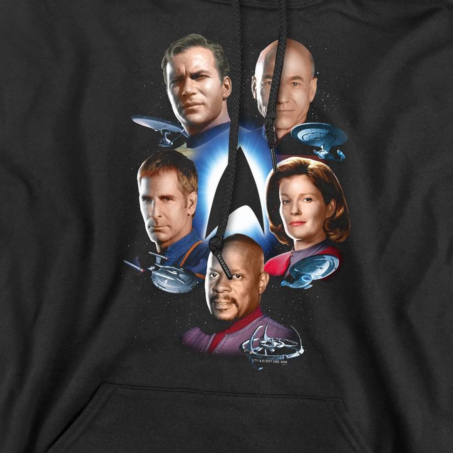 Star Trek Starfleet's Finest Felpa con cappuccio  