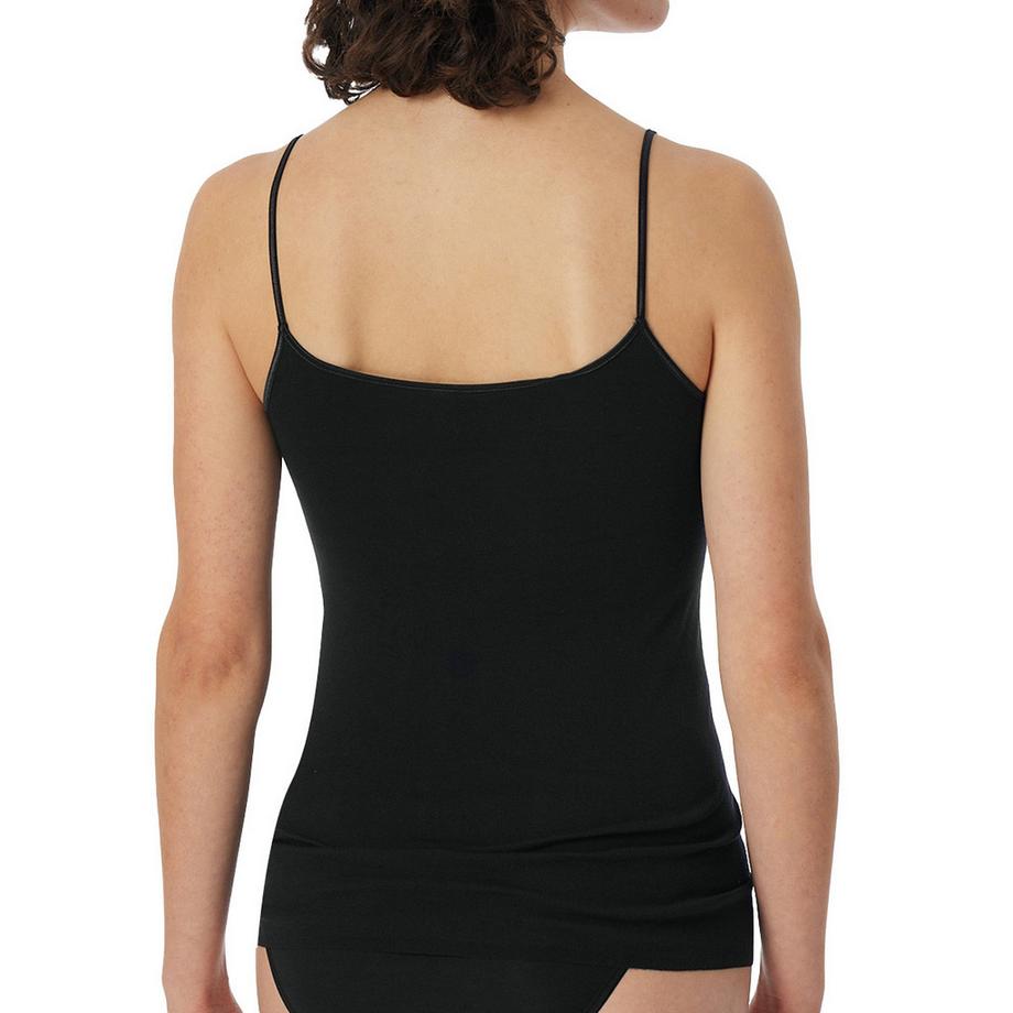 Schiesser Luxury lot de 3 tops à bretelles spaghetti  