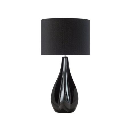 Beliani Lampe à poser en Porcelaine Glamour SANTEE  