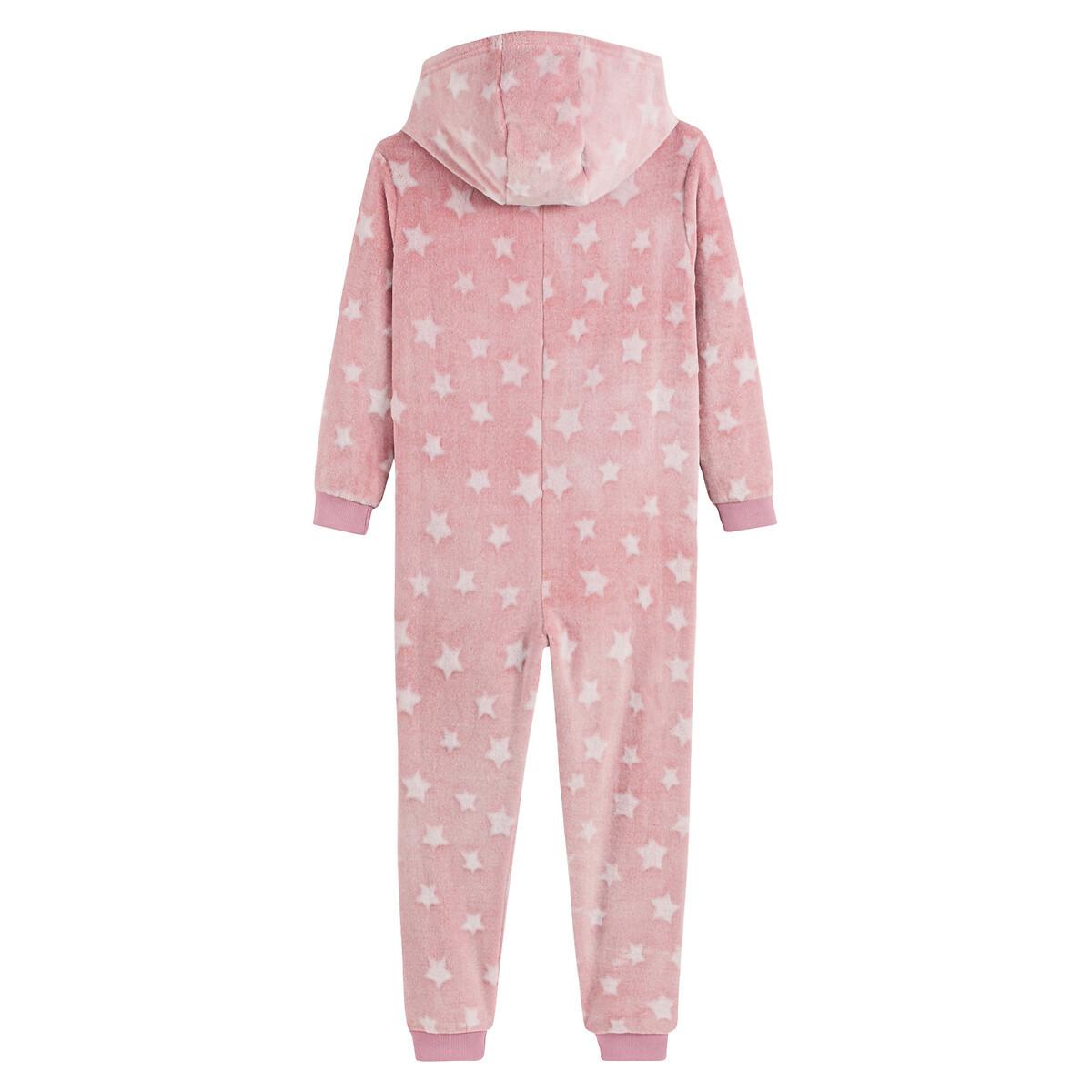 La Redoute Collections  Surpyjama à capuche imprimé étoiles 