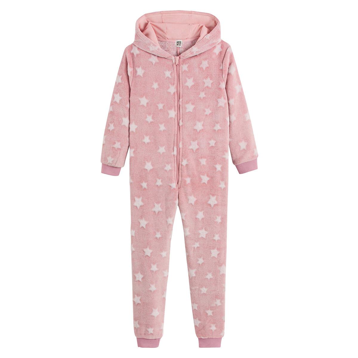 La Redoute Collections  Surpyjama à capuche imprimé étoiles 
