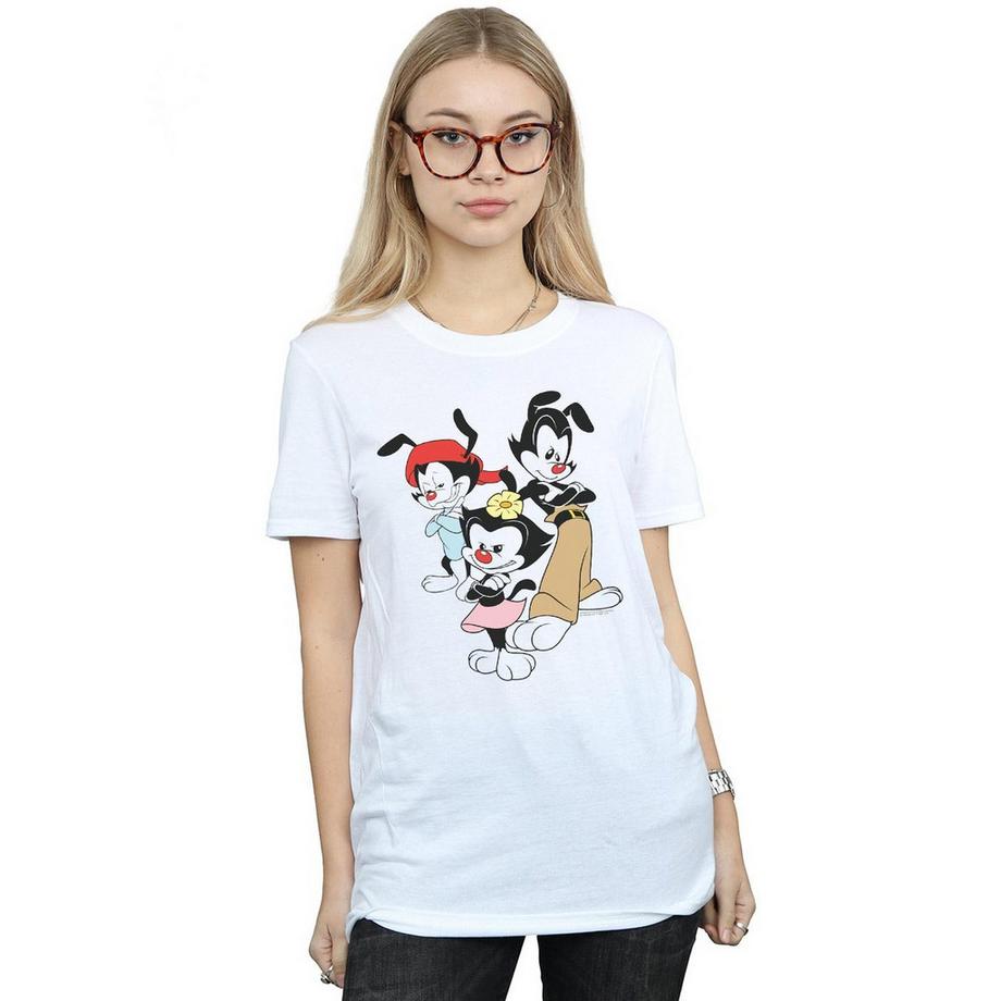 Animaniacs Yakko Wakko Dot Bedrucktes T-Shirt  