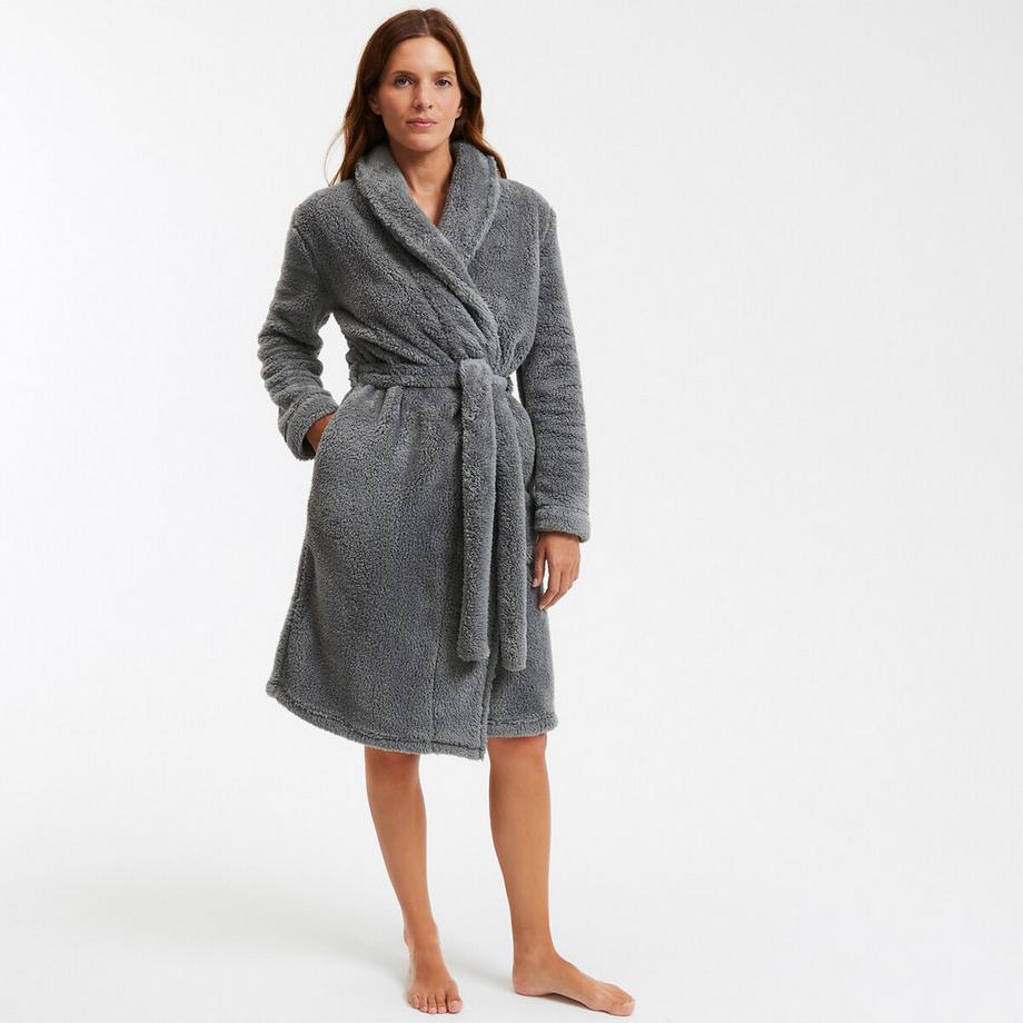 La Redoute Collections Robe de chambre en polaire  