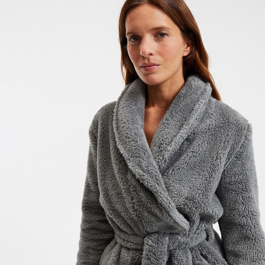 La Redoute Collections Robe de chambre en polaire  