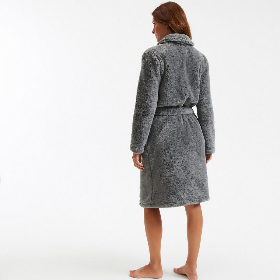 La Redoute Collections Robe de chambre en polaire  