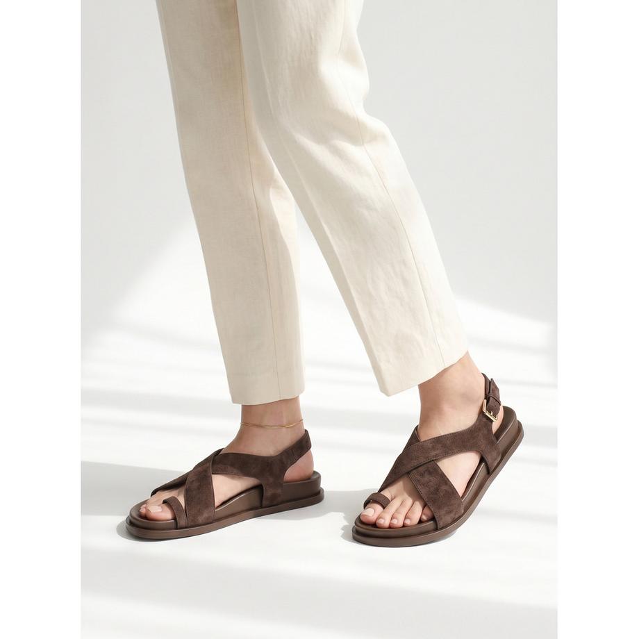 Marc Ellis Sandalen mit Absatz und Kreuzriemen  