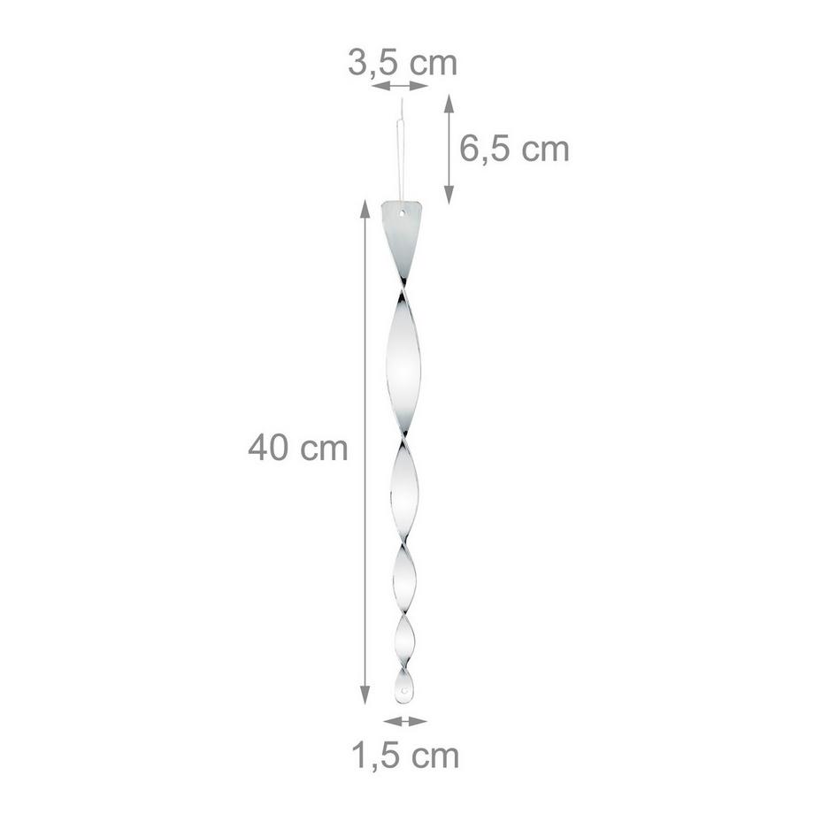 B2X Vogelabwehrspirale 18-teiliges Set  