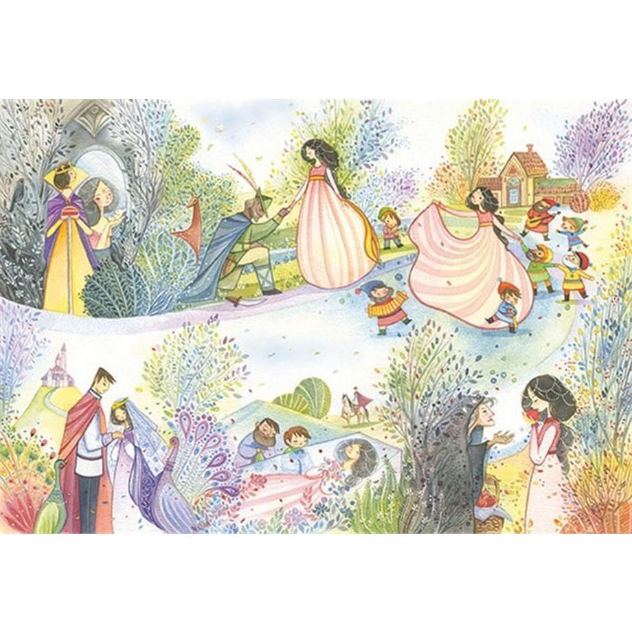 Crocodile Creek  Puzzle Schneewittchen 48tlg. 