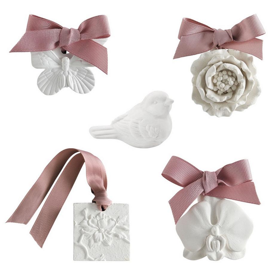 Mathilde M  5 décorations parfumées - Fleur de Thé 