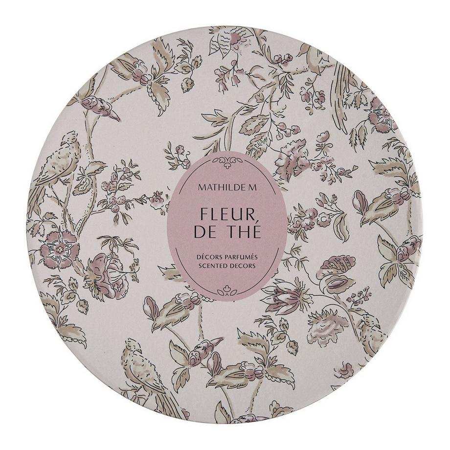 Mathilde M  5 décorations parfumées - Fleur de Thé 